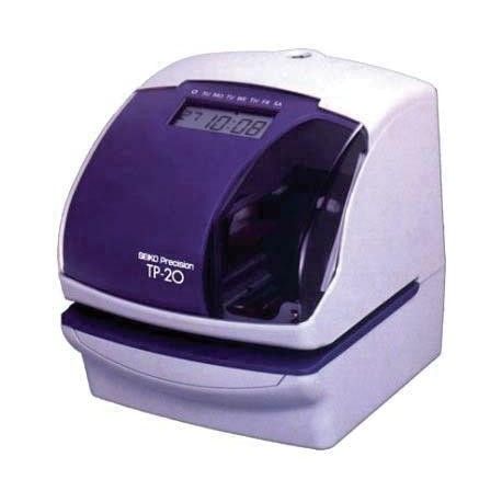 Reloj registrador de control de presencia y produccion SEIKO TP20
